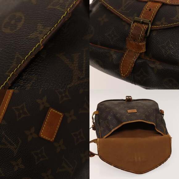 LOUIS VUITTON Monogram Saumur 30 Shoulder Bag M42256 - Picture 12 of 13
